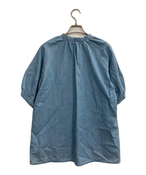 23区denim（ニジュウサンク デニム）23区denim (ニジュウサンク デニム) デニムブラウス インディゴ サイズ:32の古着・服飾アイテム