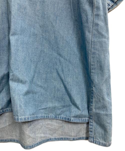 23区denim（ニジュウサンク デニム）23区denim (ニジュウサンク デニム) デニムブラウス インディゴ サイズ:32の古着・服飾アイテム