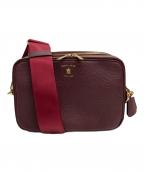 A.D.M.J.エーディーエムジェイ）の古着「スクエアショルダーバッグ」｜レッド