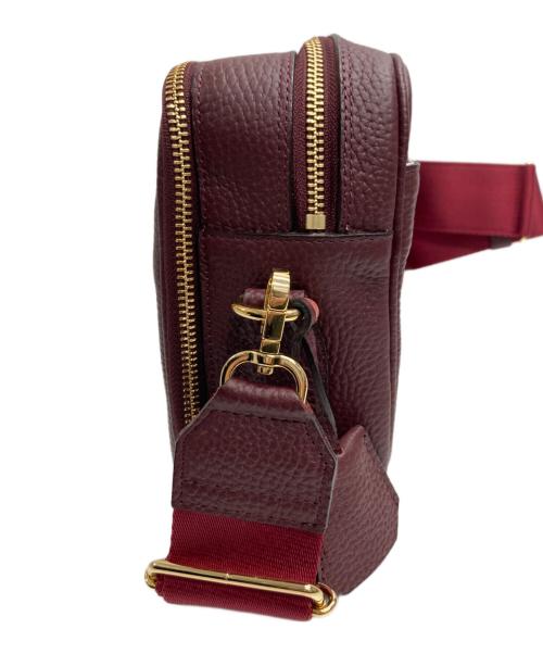 A.D.M.J.（エーディーエムジェイ）A.D.M.J. (エーディーエムジェイ) スクエアショルダーバッグ レッドの古着・服飾アイテム