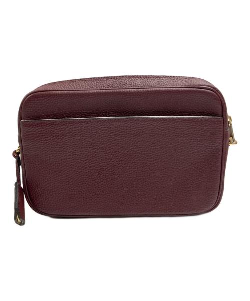 A.D.M.J.（エーディーエムジェイ）A.D.M.J. (エーディーエムジェイ) スクエアショルダーバッグ レッドの古着・服飾アイテム