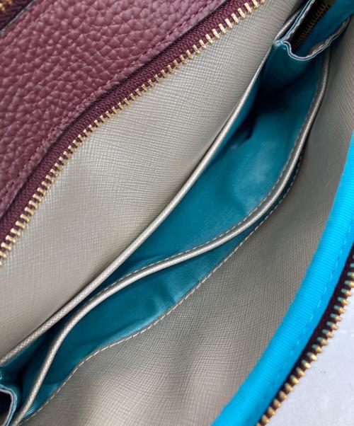 A.D.M.J.（エーディーエムジェイ）A.D.M.J. (エーディーエムジェイ) スクエアショルダーバッグ レッドの古着・服飾アイテム