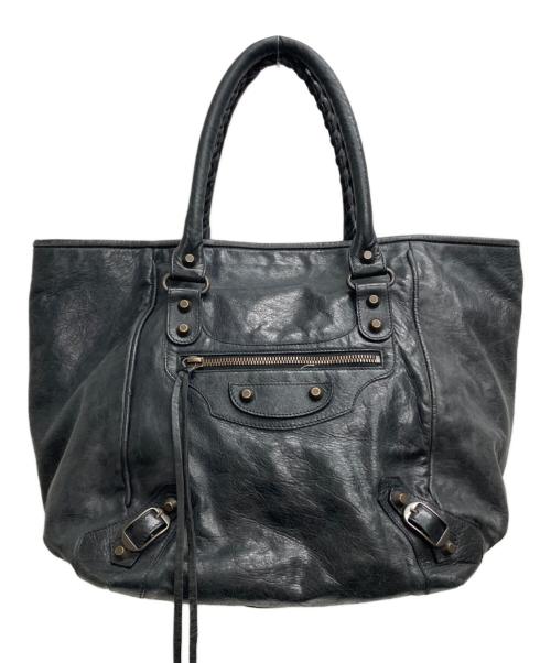 BALENCIAGA（バレンシアガ）BALENCIAGA (バレンシアガ) THE SUNDAYハンドバッグ グレーの古着・服飾アイテム