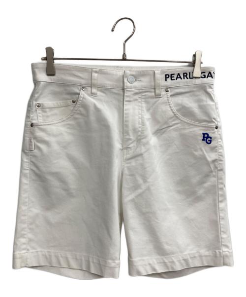 PEARLY GATES（パーリーゲイツ）PEARLY GATES (パーリーゲイツ) ハーフパンツ ホワイト サイズ:Sの古着・服飾アイテム