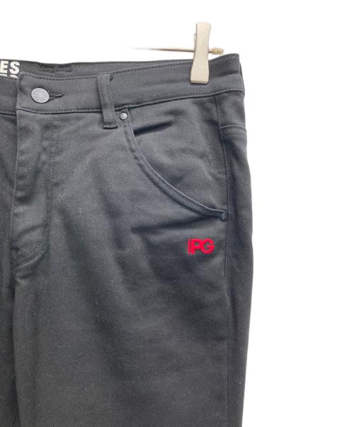 PEARLY GATES（パーリーゲイツ）PEARLY GATES (パーリーゲイツ) カルゼストレッチパンツ ブラック サイズ:3の古着・服飾アイテム