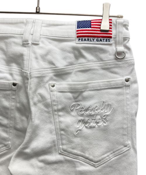 PEARLY GATES（パーリーゲイツ）PEARLY GATES (パーリーゲイツ) パンツ ホワイト サイズ:3の古着・服飾アイテム
