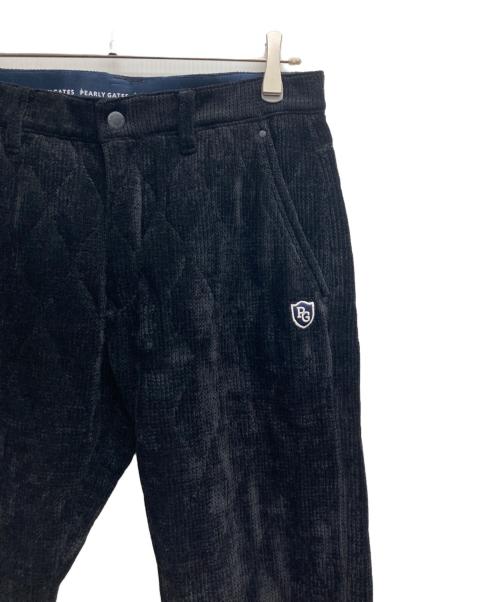 PEARLY GATES（パーリーゲイツ）PEARLY GATES (パーリーゲイツ) パンツ ブラック サイズ:4の古着・服飾アイテム