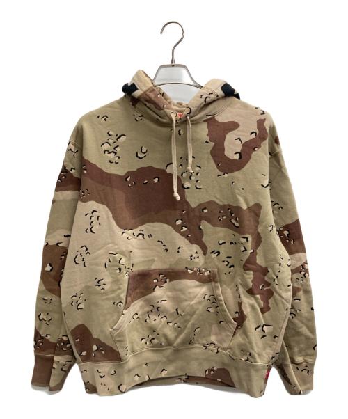 SUPREME（シュプリーム）Supreme (シュプリーム) Rib Hooded Sweatshirt ベージュ サイズ:Mの古着・服飾アイテム