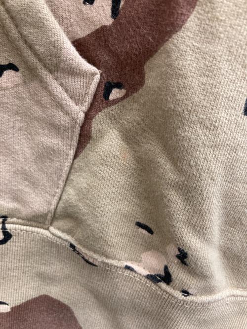 SUPREME（シュプリーム）Supreme (シュプリーム) Rib Hooded Sweatshirt ベージュ サイズ:Mの古着・服飾アイテム