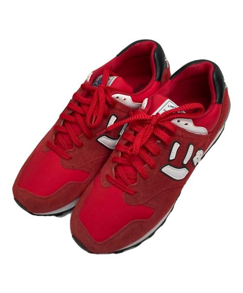 Sangacio（サンガッチョ）Sangacio (サンガッチョ) にゅ～ずローカットスニーカー レッド サイズ:２７の古着・服飾アイテム