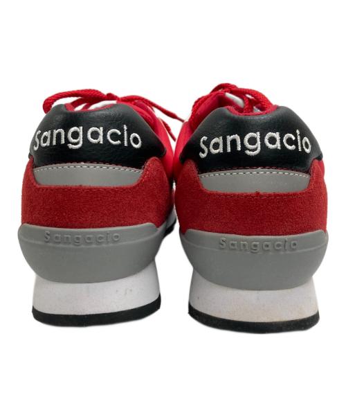 Sangacio（サンガッチョ）Sangacio (サンガッチョ) にゅ～ずローカットスニーカー レッド サイズ:２７の古着・服飾アイテム