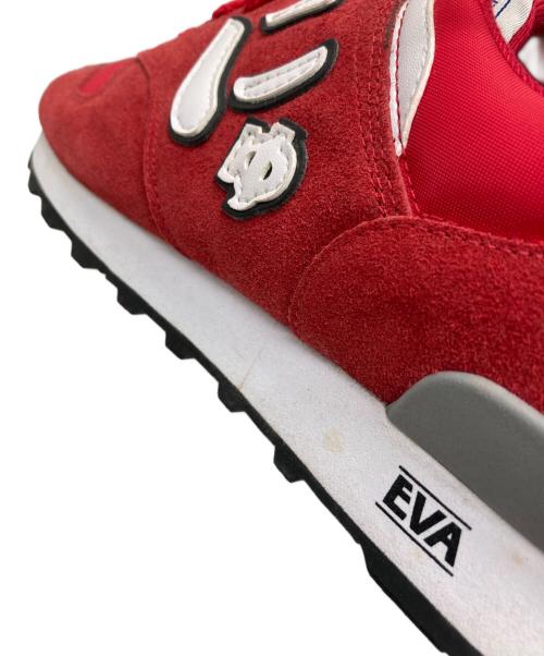 Sangacio（サンガッチョ）Sangacio (サンガッチョ) にゅ～ずローカットスニーカー レッド サイズ:２７の古着・服飾アイテム