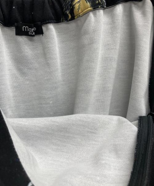 Marble SUD（マーブルシュッド）Marble SUD (マーブルシュッド) Universal Dot宇宙柄フレアスカート ブラック サイズ:Freeの古着・服飾アイテム