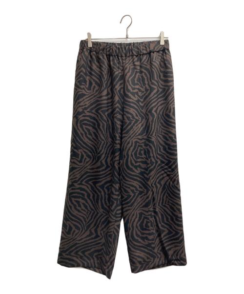 journal standard luxe（ジャーナルスタンダード ラックス）journal standard luxe (ジャーナルスタンダード ラックス) ゼブラ イージーパンツ ブラウン サイズ:表記なし 未使用品の古着・服飾アイテム