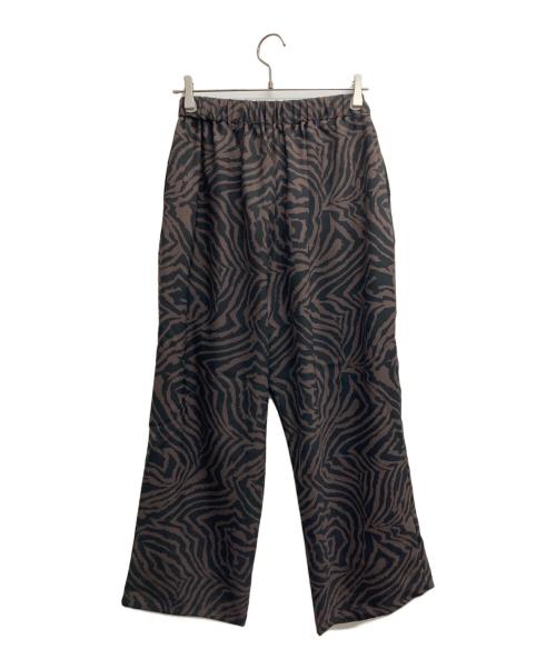 journal standard luxe（ジャーナルスタンダード ラックス）journal standard luxe (ジャーナルスタンダード ラックス) ゼブラ イージーパンツ ブラウン サイズ:表記なし 未使用品の古着・服飾アイテム