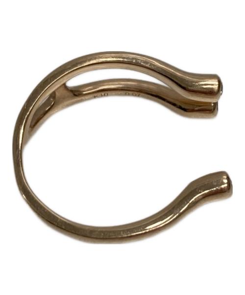 hirotaka（ヒロタカ）Hirotaka (ヒロタカ) Droseraダイヤモンドカフリング サイズ:16号の古着・服飾アイテム