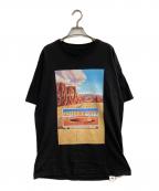 WEBER×Asteroid Cityウェーバー×）の古着「コラボレーションTシャツ」｜ブラック