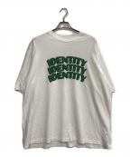 blurhms ROOTSTOCKブラームスルーツストック）の古着「IDENTITY プリントＴシャツ」｜ホワイト