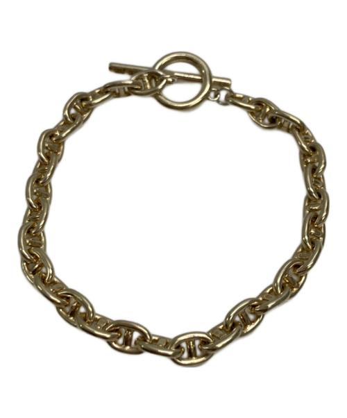 ALL BLUES（オール ブルース）All blues (オール ブルース) チェーンブレスレット ゴールドの古着・服飾アイテム