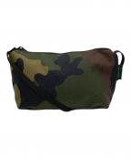 Herve Chapelierエルベシャプリエ）の古着「ナイロンスクエアショルダー・迷彩」｜カーキ