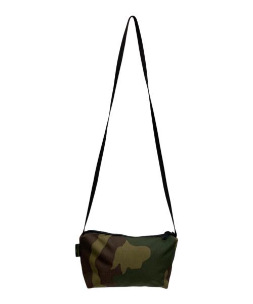 Herve Chapelier（エルベシャプリエ）Herve Chapelier (エルベシャプリエ) ナイロンスクエアショルダー・迷彩 カーキの古着・服飾アイテム