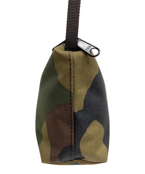 Herve Chapelier（エルベシャプリエ）Herve Chapelier (エルベシャプリエ) ナイロンスクエアショルダー・迷彩 カーキの古着・服飾アイテム