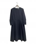 23区×VERYニジュウサンク×ヴェリィ）の古着「クラッシー タック ワンピース」｜ネイビー