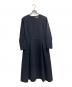 23区（ニジュウサンク）の古着「クラッシー タック ワンピース」｜ネイビー
