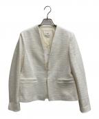 23区ニジュウサンク）の古着「ツィーディージャージージャケット」｜ホワイト