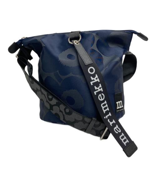 marimekko（マリメッコ）marimekko (マリメッコ) essential bucket unikko ネイビーの古着・服飾アイテム