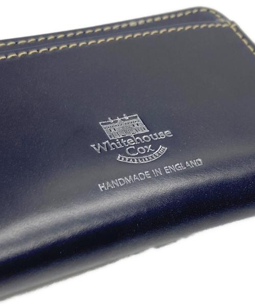 Whitehouse Cox（ホワイトハウスコックス）Whitehouse Cox (ホワイトハウスコックス) S1941 MINI ZIP PURSE ネイビーの古着・服飾アイテム