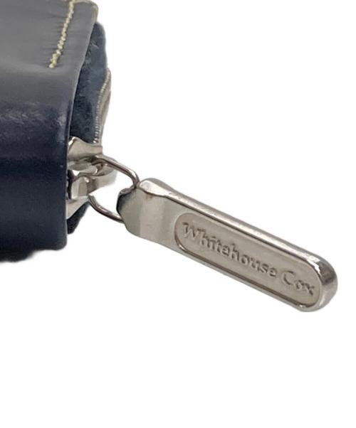 Whitehouse Cox（ホワイトハウスコックス）Whitehouse Cox (ホワイトハウスコックス) S1941 MINI ZIP PURSE ネイビーの古着・服飾アイテム