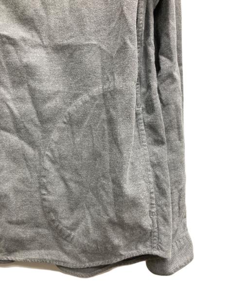 DANTON（ダントン）DANTON (ダントン) バンドカラーシャツ グレー サイズ:40の古着・服飾アイテム