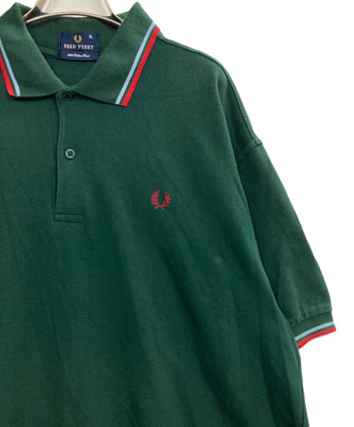 FRED PERRY（フレッドペリー）FRED PERRY (フレッドペリー) ポロシャツ グリーン サイズ:XLの古着・服飾アイテム