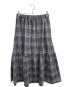 45R（フォーティファイブ・アール）の古着「ジャージフラノのスカート」｜グレー