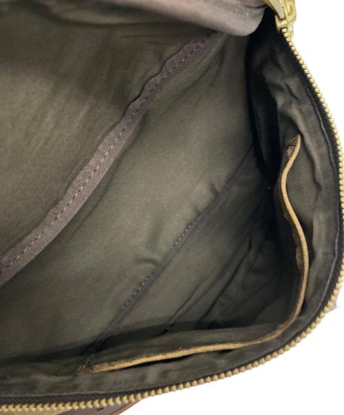 SLOW（スロウ）SLOW (スロウ) レザーウエストバッグ ブラウンの古着・服飾アイテム