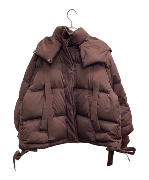 Snidel（スナイデル）Snidel (スナイデル) 22AW ショートダウン ブラウン サイズ:Freeの古着・服飾アイテム