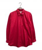 COMME des GARCONS SHIRTコムデギャルソンシャツ）の古着「レギュラーシャツ」｜レッド