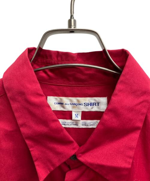 COMME des GARCONS SHIRT（コムデギャルソンシャツ）COMME des GARCONS SHIRT (コムデギャルソンシャツ) レギュラーシャツ レッド サイズ:Mの古着・服飾アイテム