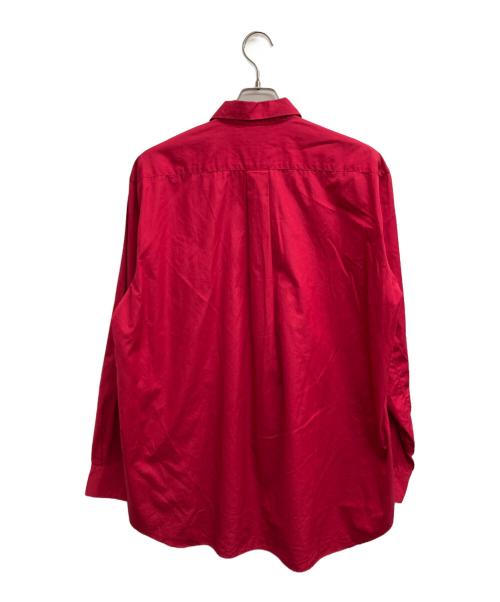 COMME des GARCONS SHIRT（コムデギャルソンシャツ）COMME des GARCONS SHIRT (コムデギャルソンシャツ) レギュラーシャツ レッド サイズ:Mの古着・服飾アイテム