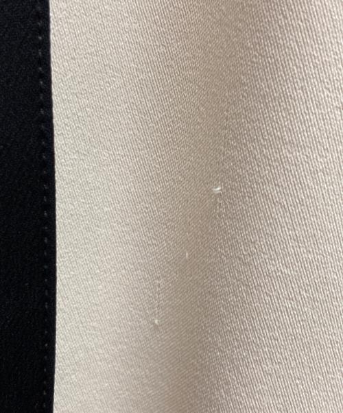 Lui's（ルイス）Lui's (ルイス) クレリック切替ジップシャツブルゾン アイボリー サイズ:Mの古着・服飾アイテム