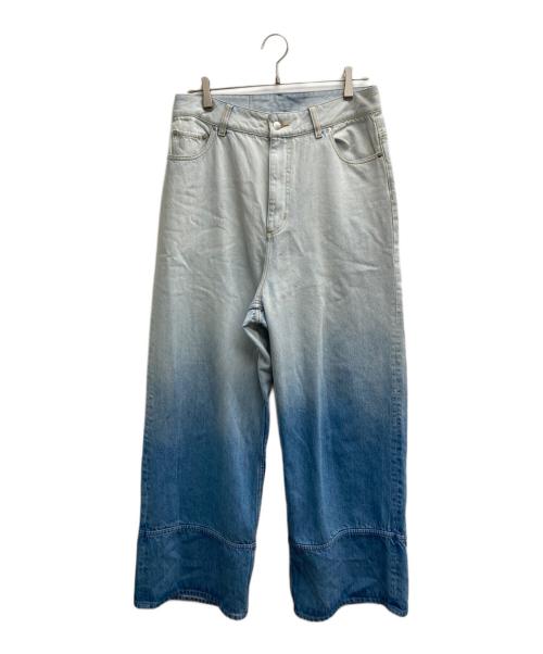 Lui's（ルイス）Lui's (ルイス) グラデーションデニムパンツ インディゴ サイズ:Lの古着・服飾アイテム