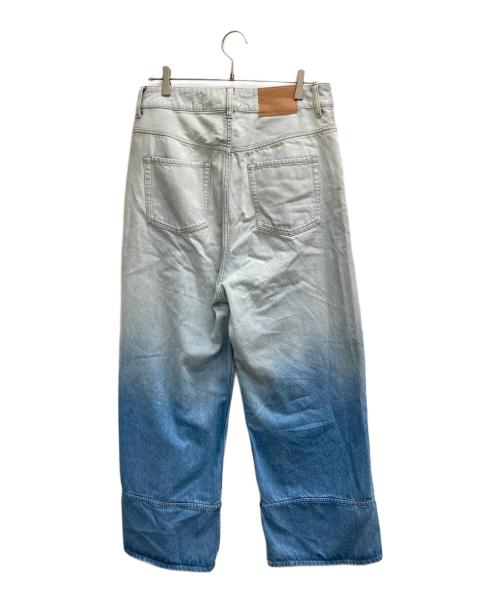 Lui's（ルイス）Lui's (ルイス) グラデーションデニムパンツ インディゴ サイズ:Lの古着・服飾アイテム