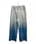 Lui's（ルイス）の古着「グラデーションデニムパンツ」｜インディゴ