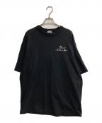 DIESELディーゼル）の古着「刺繍Tシャツ」｜ブラック