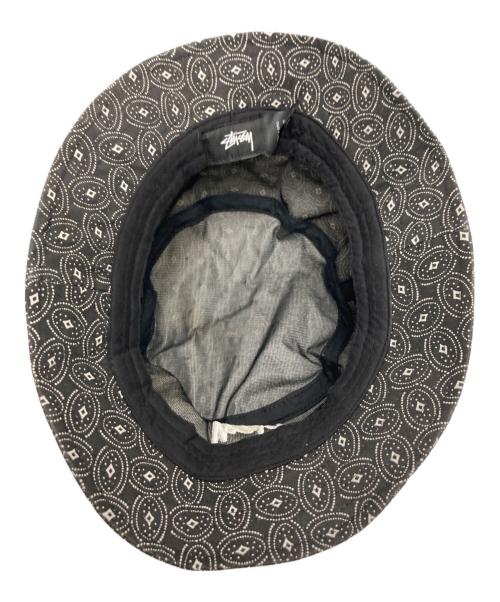 stussy（ステューシー）stussy (ステューシー) バケットハット ブラックの古着・服飾アイテム