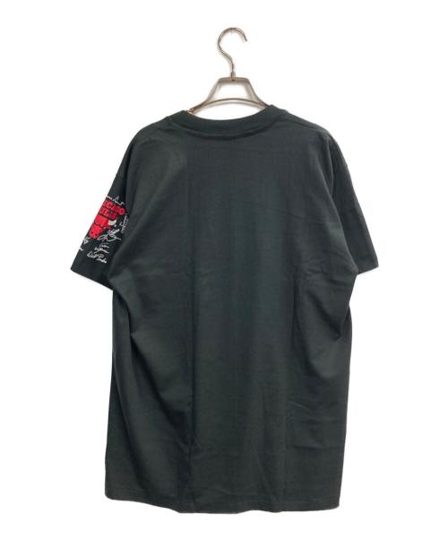 anvil（アンヴィル）anvil (アンヴィル) chicago bulls TEE ブラック サイズ:Lの古着・服飾アイテム