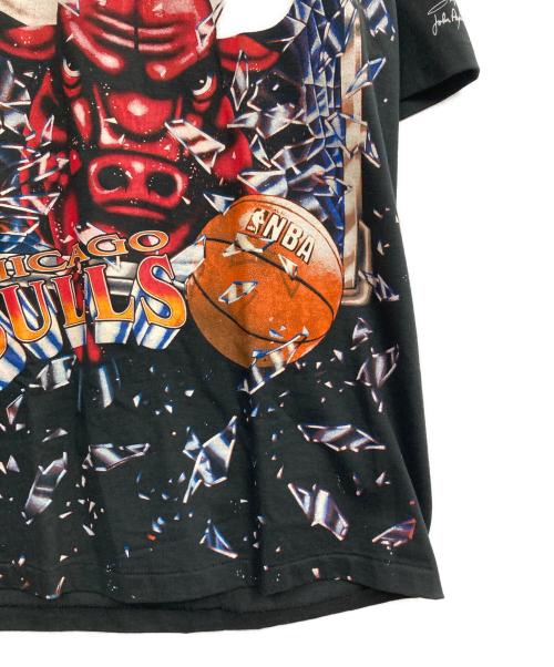 anvil（アンヴィル）anvil (アンヴィル) chicago bulls TEE ブラック サイズ:Lの古着・服飾アイテム