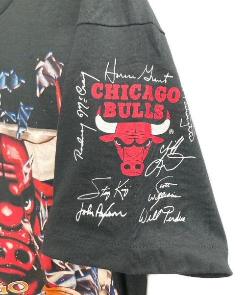 anvil（アンヴィル）anvil (アンヴィル) chicago bulls TEE ブラック サイズ:Lの古着・服飾アイテム