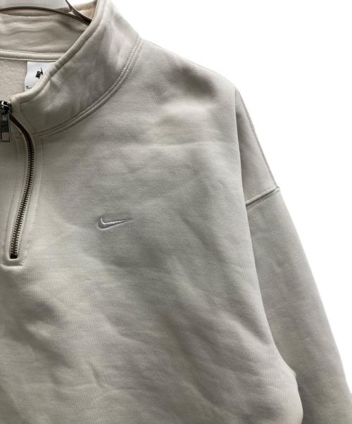 NIKE（ナイキ）NIKE (ナイキ) AS M NK SOLO SWSH HW BB QZ TOP ホワイト サイズ:Lの古着・服飾アイテム